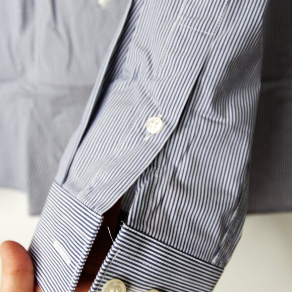 BNWT SS18 TIGER OF SWEDEN BRODIE STRIPED SHIRT 41 - Picture 7 of 11